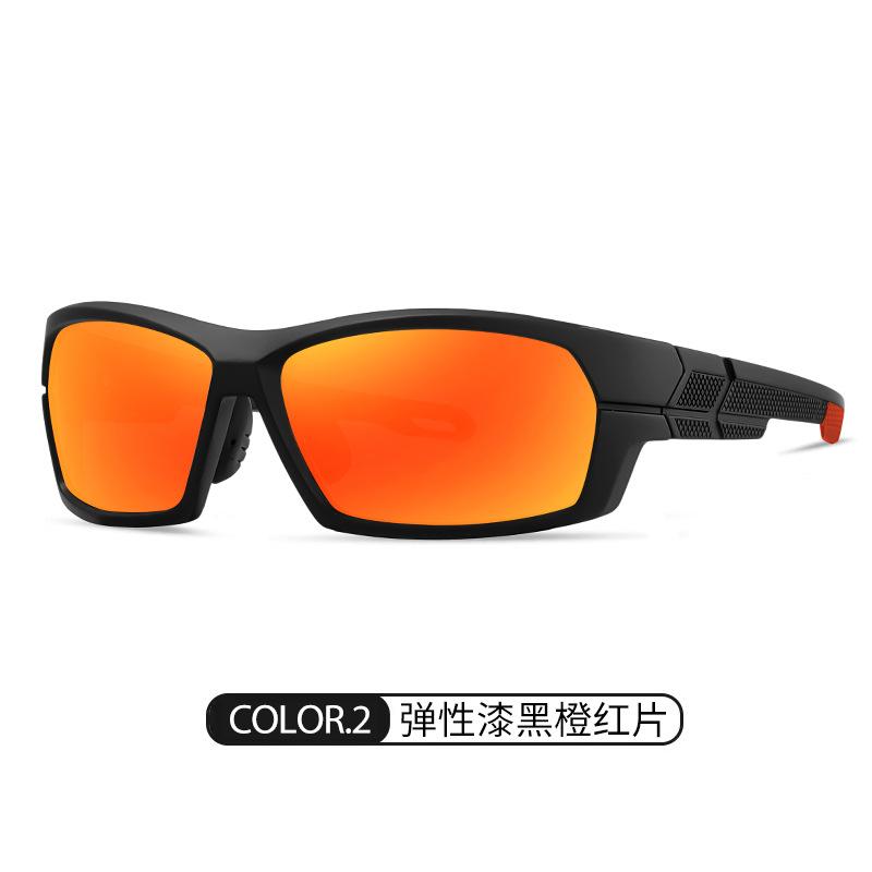 Best-selling polarized glasses S18202Outdoor UV-protective sports sunglasses with square frame