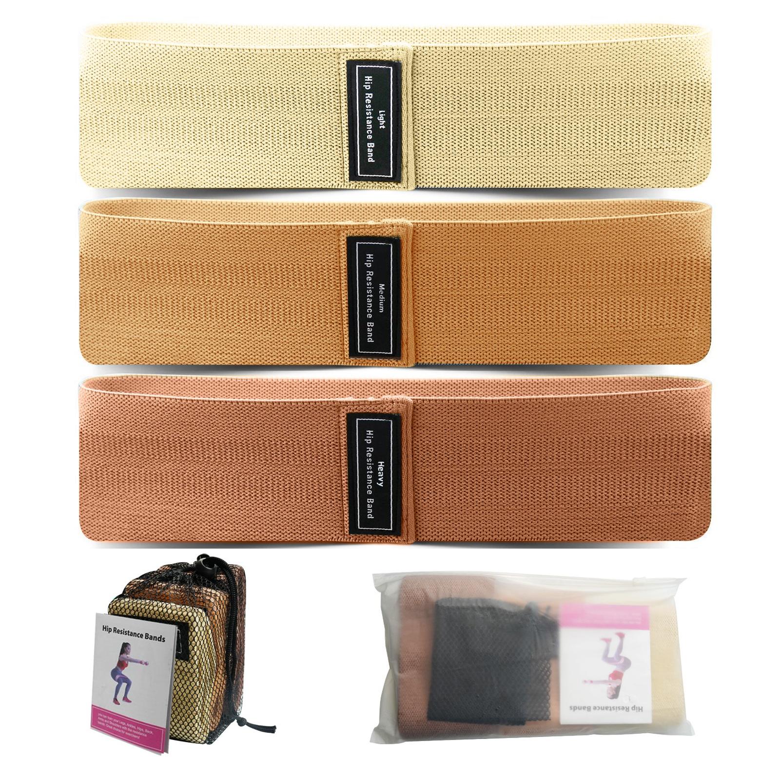 Resistance Band Hip for Legs and Butt Exercise Heavy Antislip Circles one size