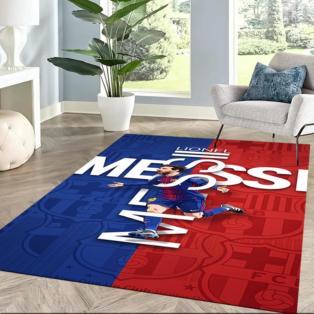 Messi 6 Area Rug Perfect for Balcony Outdoor Bedrooms Hallway Antislip Carpet Anime Office Decor Spiritual Gift