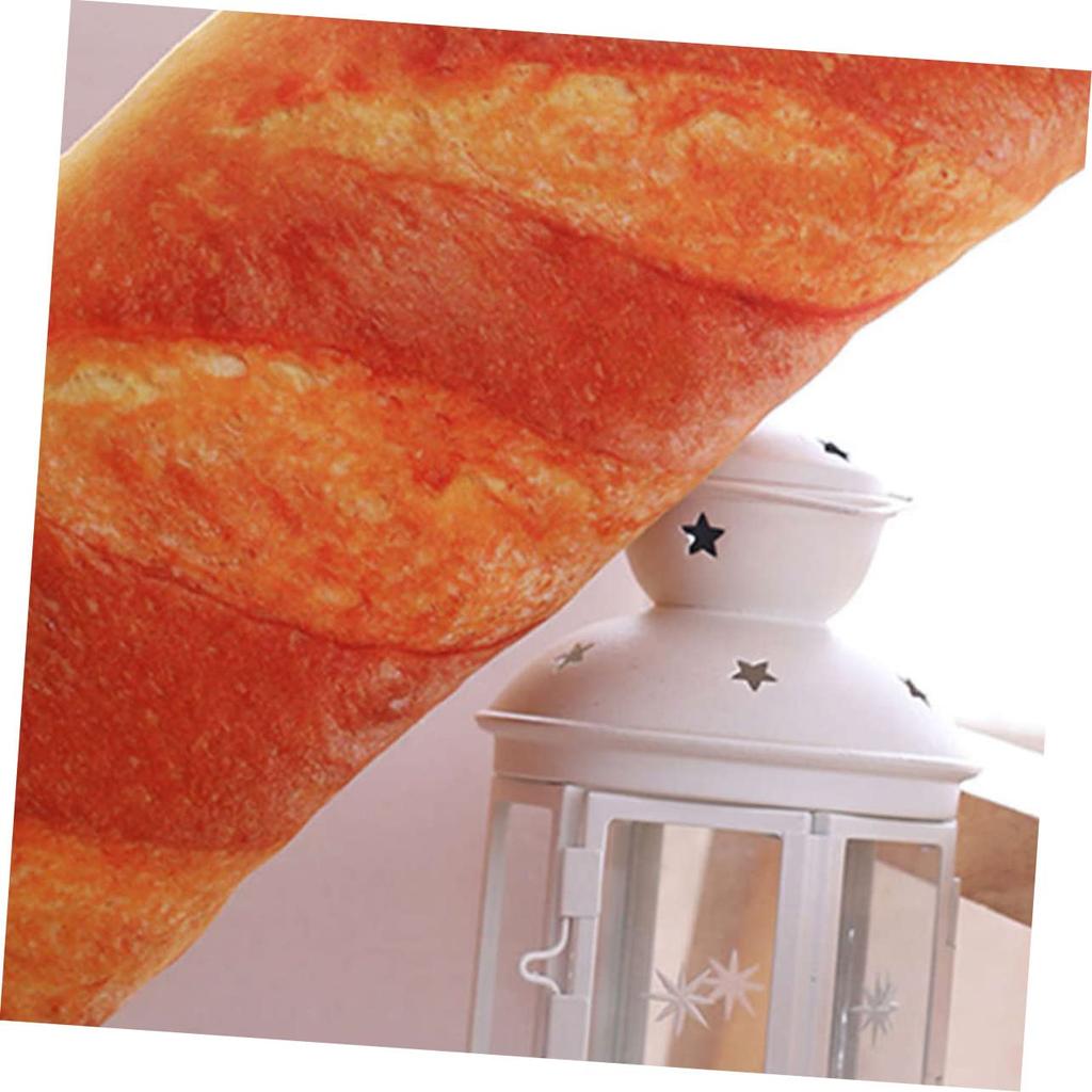 TOYANDONA French Bread Slow Pillow Plush Pillow Bread Cushion Lumbar Pillow
