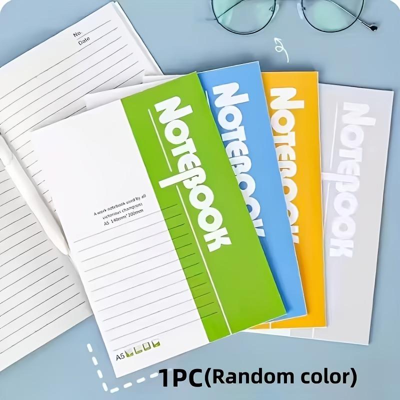 

A5 Notes Minimalism 30 sheets (60 pages) 1pcs разноцветный