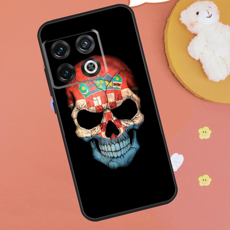 Croatia Flag Case For OnePlus 13R 12R 10R 13T 15 13 12 11 10T 8T Nord CE 4 3 2 Lite N20 N30 Nord 5 Funda