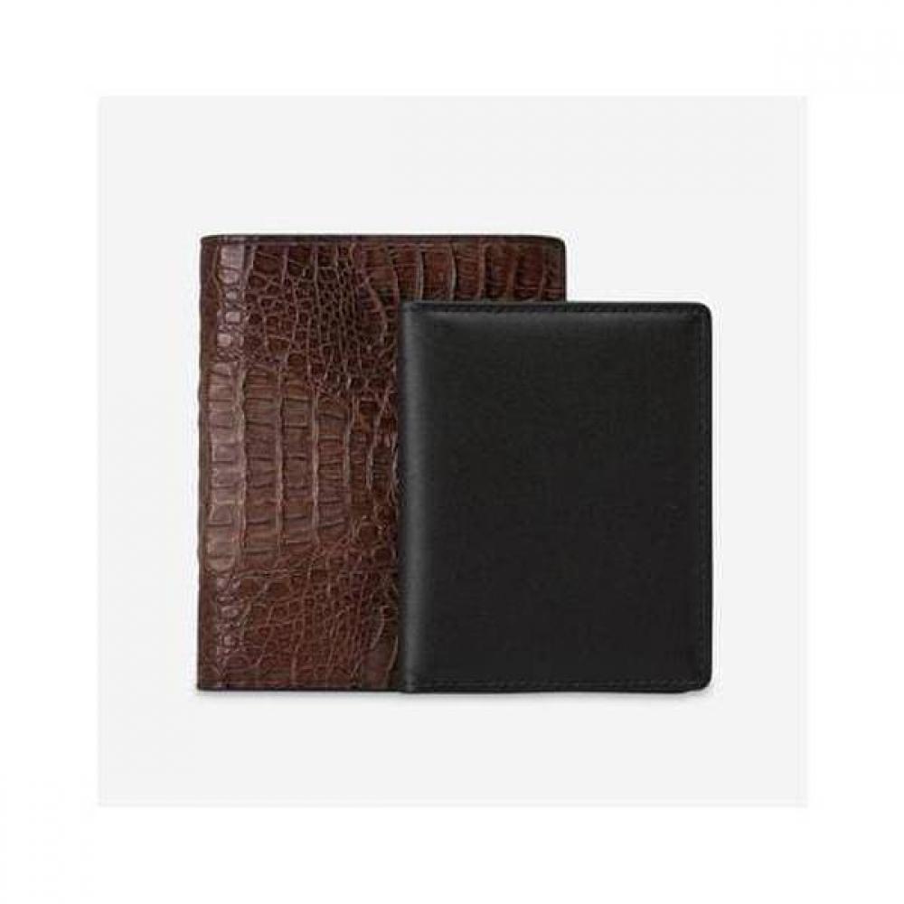 Daks Brown Alligator Leather Wallet Dbwa4f717w3