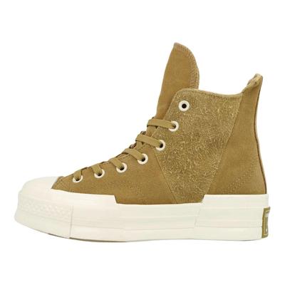 Chuck 70 Plus High Dunescape Unisex Sneakers Tan Egret A05503C