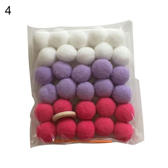 Nordic Style Colorful Pom Pom Ball Hanging Garland Birthday Party Nursery Decor