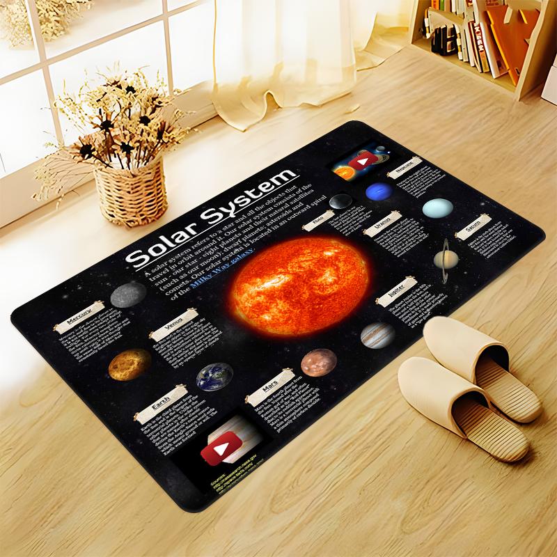 Cosmic Planet HD Printed Carpet Living Room Home Decor Sofa Table Rug Anti Slip Chair Cushion Lounge Mat Picnic Camping  Ar