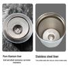 Fubolai FB-T19 Pure Titanium Magnetic Insulated Tea Cup