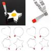 Stainless Steel Eggs Rings Heart Round Star Pancake Mold for Frying Eggs Omelet X3UC