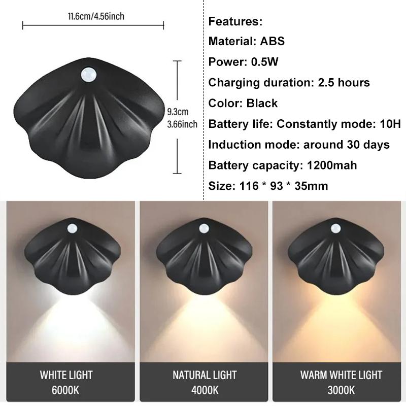 17 Models Remote Control Wall Light Touch Night Light 360 Degree Rotation Bedroom Bedside Light RGB Color Change Dimmable