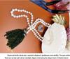 Cultured Pearl Versatile Sweater Chain Necklace - Exquisite Fashion Accessory for Elegant Looks