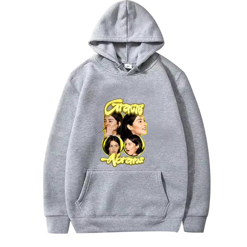 Gracie Jenny Abrams Style 2025 Tour Hoodie Men Women Vintage Long Sleeve Sweatshirt with Print Graphics Oversized Hoodie Unisex