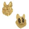 French Bulldog, Frenchie II - Dog Brooch In Decorative Box, Elegant Gold-plated Pin, Brand Jacket Pin