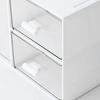 Large Desk Organizer Drawers Multipurpose Clear Stationery Cosmetic Storage Bins for Office Vanity