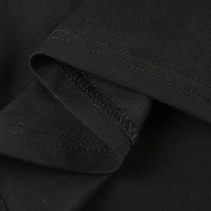 European Lace Patchwork Long Sleeve V-Neck T-Shirt