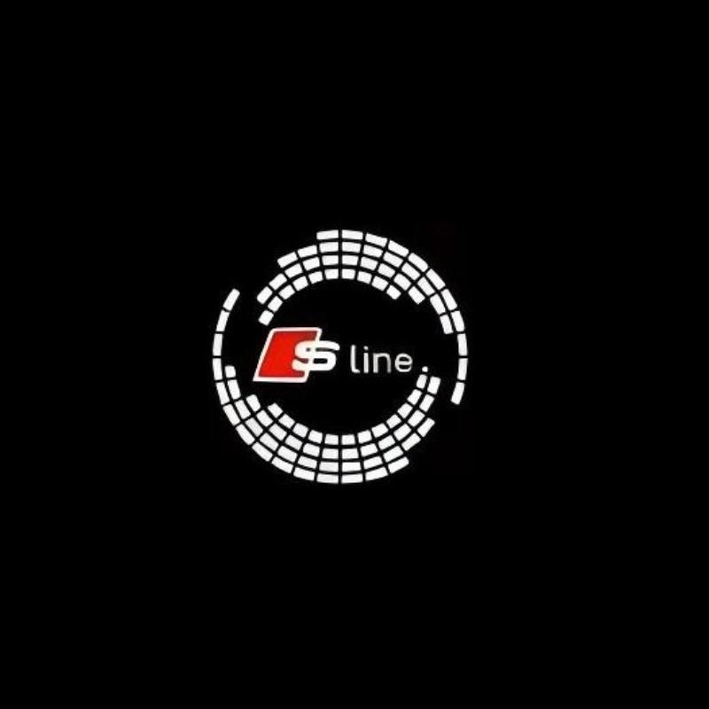 For Audi C5 Car Projector Lamp LED Auto Door Welcome Light For Audi A4 A3 8V 8P 8L A6 C5 C6 C7 A5 A7 SQ5 Q3 Q5 Q7 S3 S4 S5 RS Sline Quattro