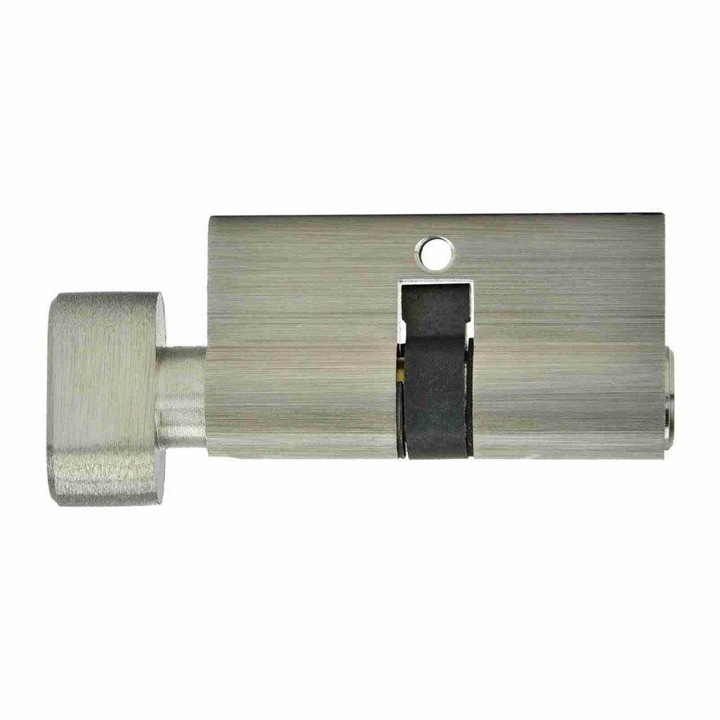 Cilindru de blocare cu deschidere unică din cupru, cilindru de blocare pentru ușă de dormitor cu chei(L=60mm(30/30))