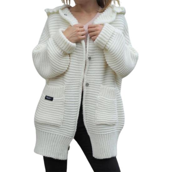 plus size wool cardigan