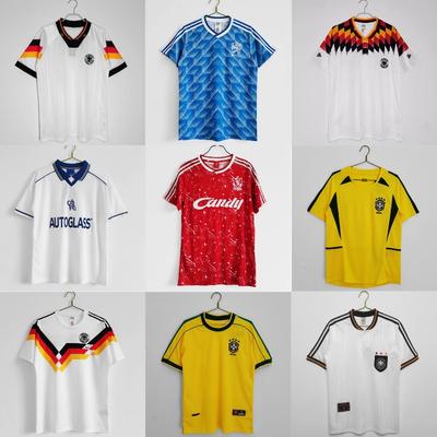 Wholesale Retro Jerseys Brazil Germany Netherlands England Football Jersey Chelsea Barcelona Jersey Soccer
