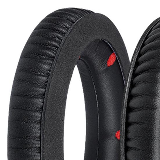 1 pár kryt sluchátek Prodyšný Dobrá izolace hluku Ultra měkká umělá kůže Náhlavní souprava Náhrada za HyperX Cloud Revolver S