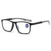 TR90 Sport Reading Glasses Men Ultralight Anti Blue Light Presbyopia Eyeglasses Men's Hyperopia Optical Eyewear Diopters