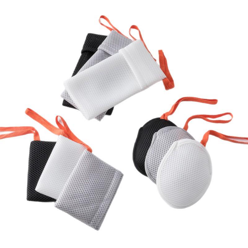 Exfoliating Mesh Soap Bag with Drawstring