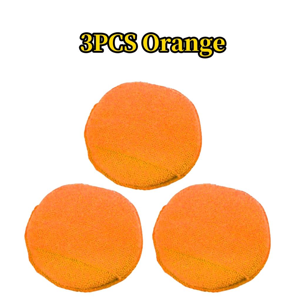 Microfiber Car Applicator Pads Advanced Square Car Paint Polishing and Waxing Sponges Cars Paint and Cockpit Detailing Care Tool
