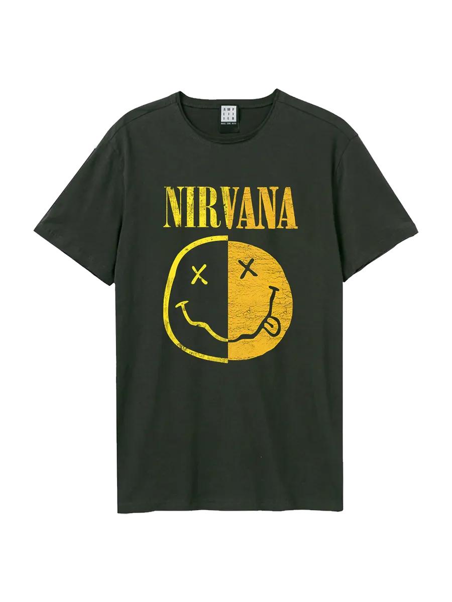 

Men s Nirvana Graphic T-Shirt, 100% Cotton Crew Neck Short Sleeve Tee, Casual Summer Top for Daily Wear and Gift L
