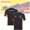 Breathable Mesh Fabric Fia Formula 1 World Championship Men's Summer Shirt