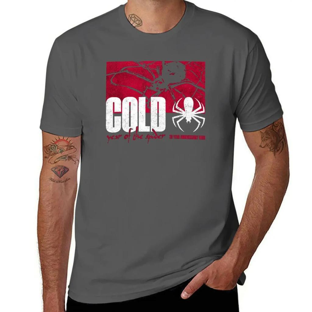 COLD BAND TShirt Boys Whites Customs Tops Funny T Shirts for Men 2025 New Model