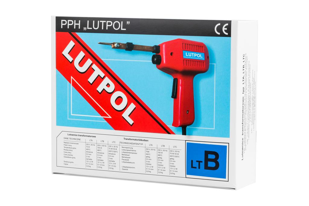Lutownica transformatorowa Lutpol LT-C-75 75W/55 W