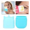 Facial   Reusable Silicone Ice Holder Portable Water Fill Face Roller for Daily Use