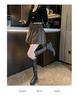 Women's High-Waisted Leather Shorts - Autumn/Winter Plus Size Wide-Leg Slimming Outerwear 2026