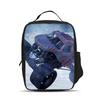 Monster Jam Ice Bag Large Capacity Practical Cartoon Print Best Companion for Male and Female Students School and Office Workers