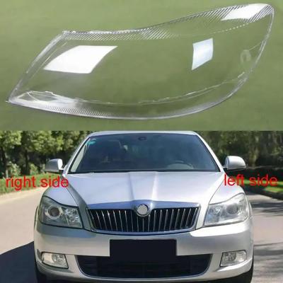 Pour Skoda Octavia 2010-2014, couvercle de phare transparent, coque de phare en plexiglas, remplacement de la lentille d'origine