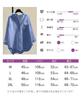Unifiss Smile Logo Design Cute Long Everyday Blouse, Sleeves, Spring/Autumn, Women's, Loungewear, Workwear, Wear, Blue, 5S-U07-BLL