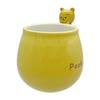 Disney “Winnie the Pooh” Yululun Figure Mug, 340ml, Yellow, san4532-6