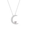 Korean-Japanese Star Moon Heart Necklace: Trendy, Simple, Cool Style for Women