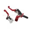 Up-Folding Shortened CNC Motorcycle Clutch Brake Lever Off-Road Dirt Bikes Compatible With Huayang Hengjian Zuma