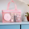 Multifunctional Mesh Beach and Makeup Bag with Multi-Pockets