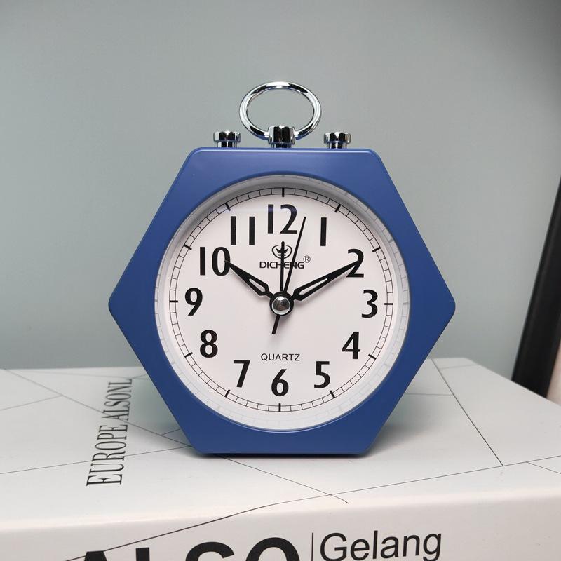 Simple Nordic students silent alarm clock for children's bedroom bedside fashionable and creative luminous alarm clock OS005