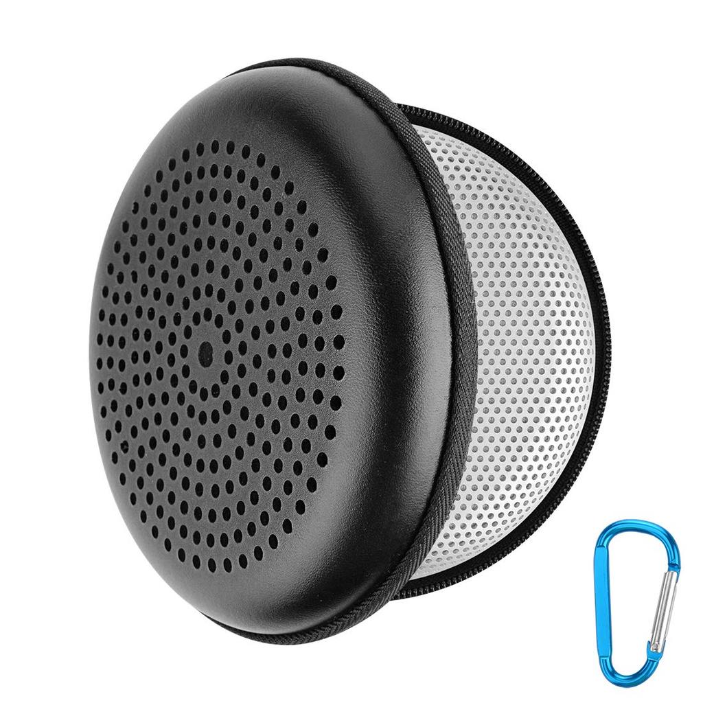 Geekria EVA Speaker Case Cover, Compatible with Bang & Olufsen Beosound A1 3rd Gen and Beoplay A1, Waterproof Bluetooth Speaker Case with Keychain Hoo