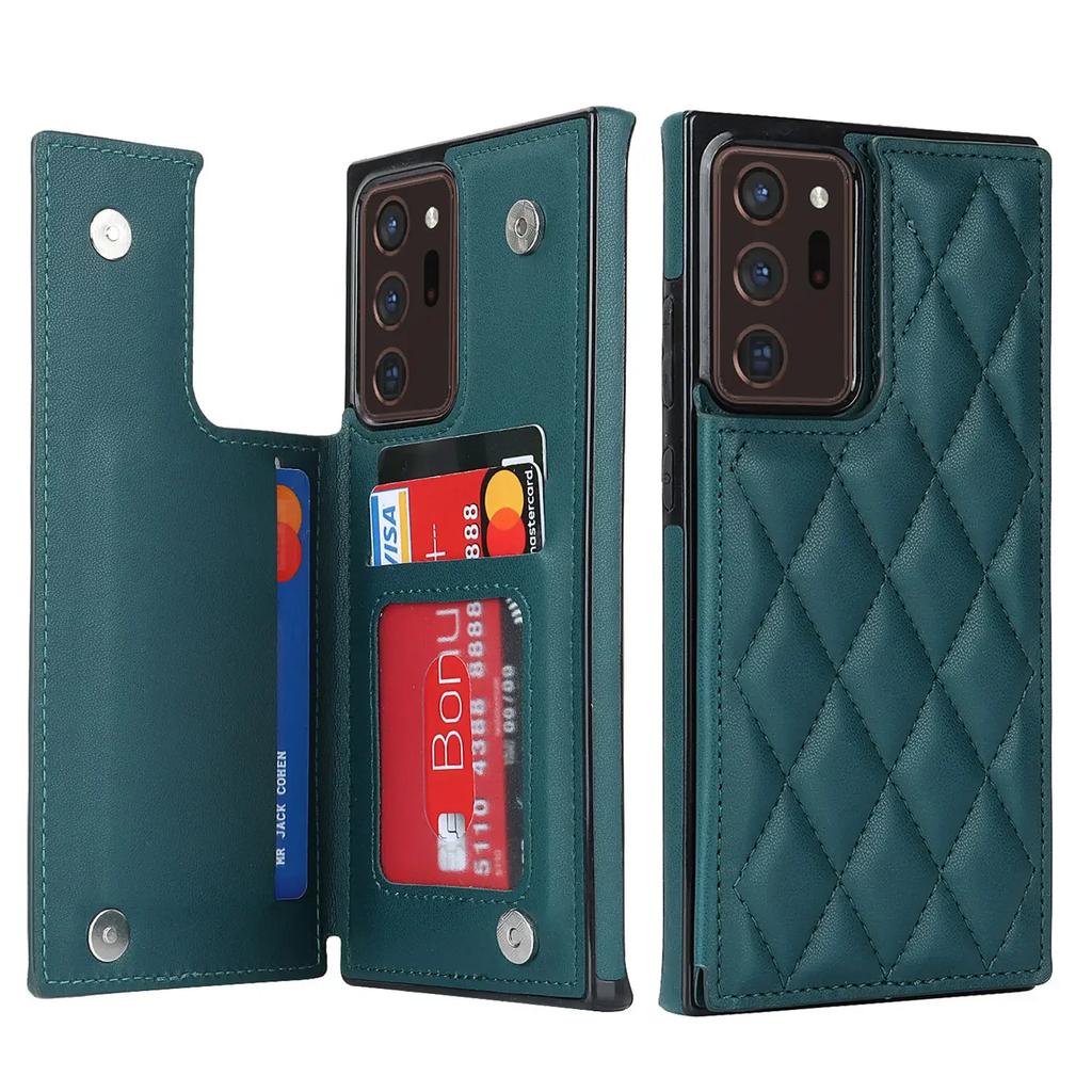For Samsung Galaxy Note 10 Plus Note 20 Ultra Case,Luxury Flip Folio Leather Wallet Cover Card Slots & Kickstand Protective Case