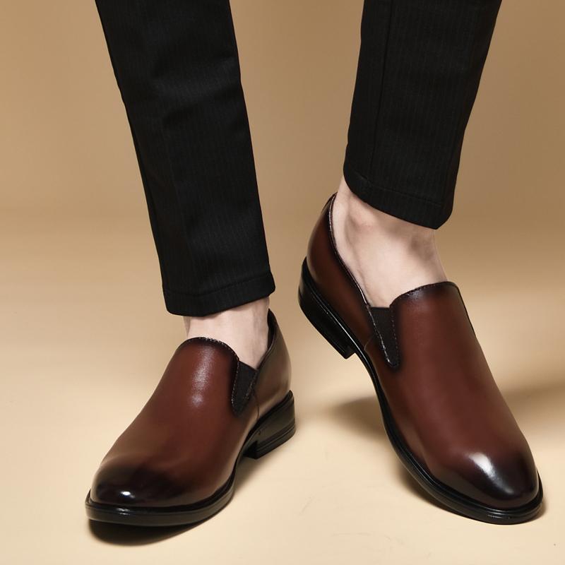 Top Layer Cowhide Formal Leather Shoes Men's Leather Shoes Business Casual  Shoes Men's Business Shoes, Men's Baita Casual Shoes