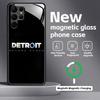 Klassisches Spiel Detroit Become Human Handyhülle für Samsung S26 S25 S24 S23 S22 S21 Plus Ultra Note20 Glas Magnetische Hülle