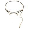 Small Fragrance Waist Chain For Women With Metal Tassel Decoration Summer Fashion Accessory