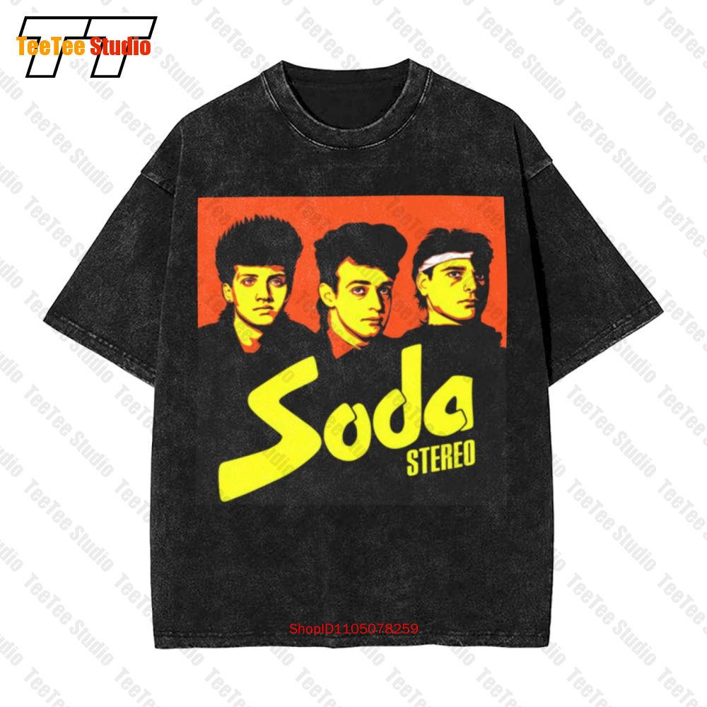 Best Design Argentine Rock Band Soda Stereo Vintage Oversized TShirt VUD S