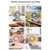 Silent USB Fan 5 Speed Mini Desk Cooling Fan Long Lasting Table Fan  Home Office Use