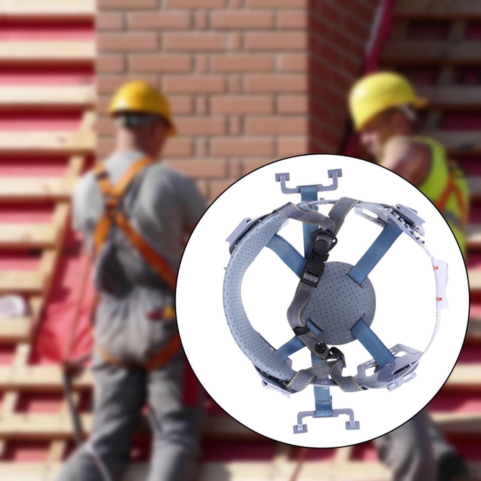 

8-точечная сменная подвеска для каски Легкое крепление Регулируемая Прямая замена Button