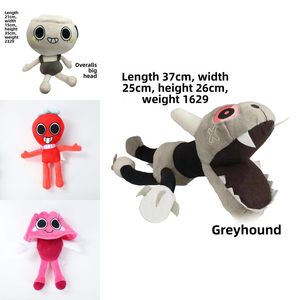 Dandy World Boxten Brightney Poppy Sprout Cosmo Glisten Game Character Plush Toy For Collectors And Kids