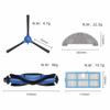For Proscenic 850T/ 850P Robot Vacuum Spare Part Main Roller Side Brush Hepa Filter Mop Cloth Rag Replacement Accessories